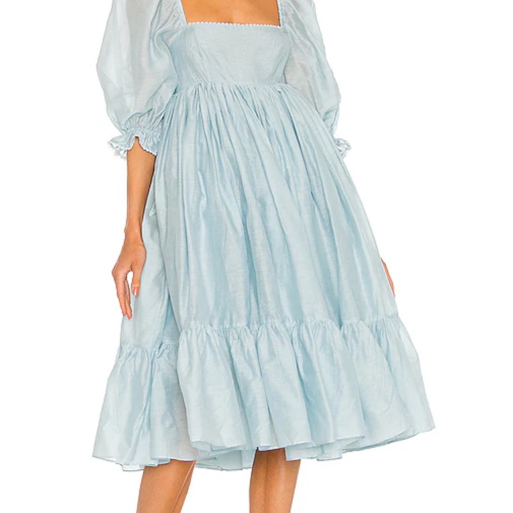Selkie The French Puff Dress Water Baby Organdy